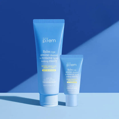 [MAKE P:REM] Safe Me. Amino Refresh Cleansing Balm Special Set - SFOILER