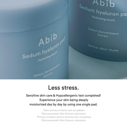 [ABIB] Sedum Hyaluron Pad Hydrating Touch Holiday Edition - SFOILER