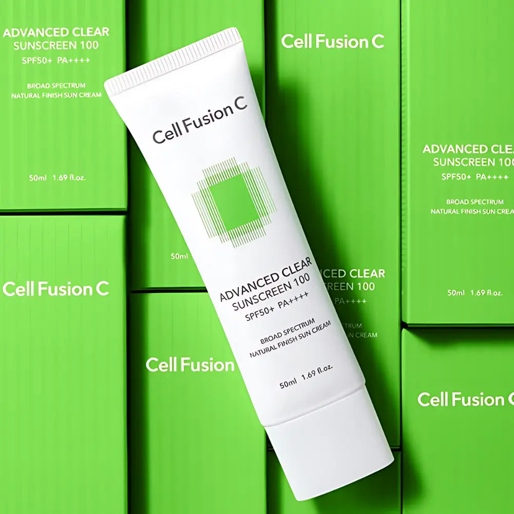 [CELL FUSION C] Advanced Clear Sunscreen SPF50+ PA++++ Twin Pack - 35ml x 2 - SFOILER