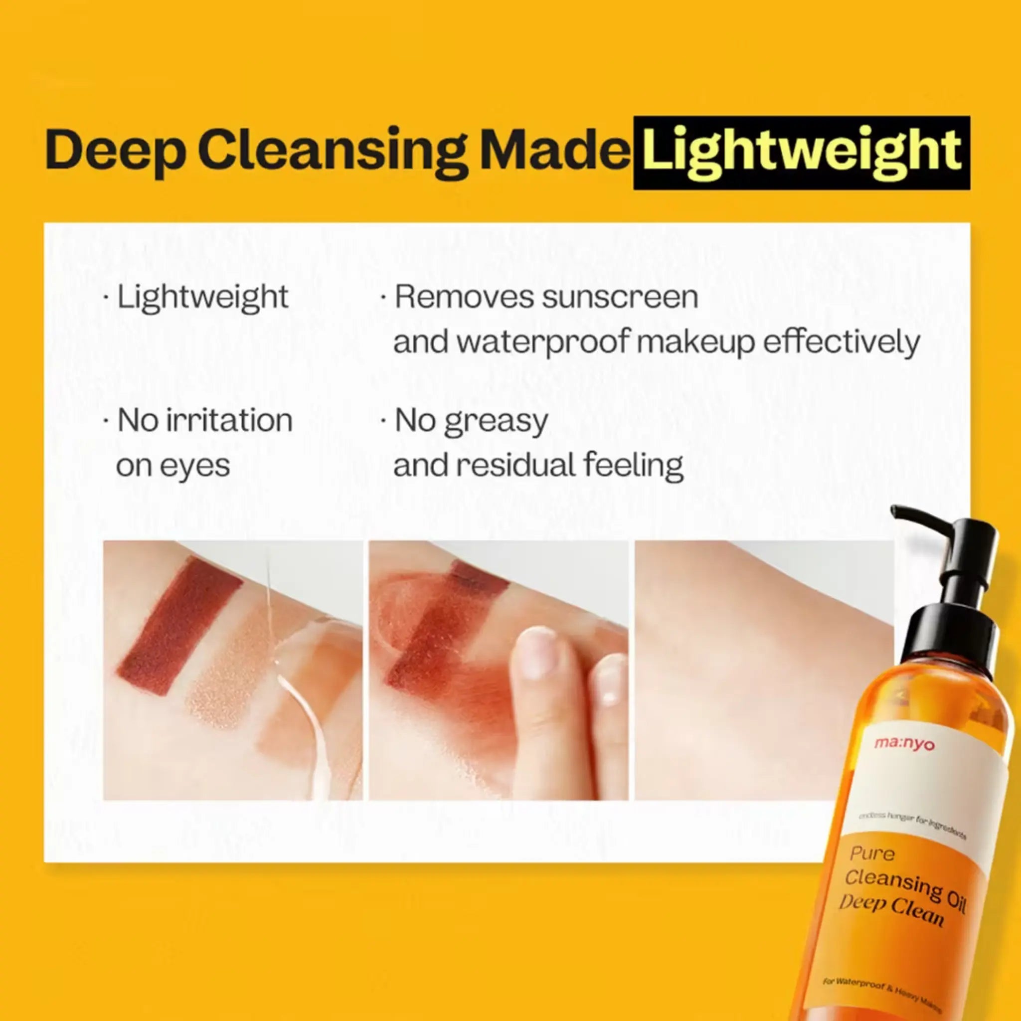 [MA:NYO] Pure Cleansing Oil Deep Clean - 200ml - SFOILER