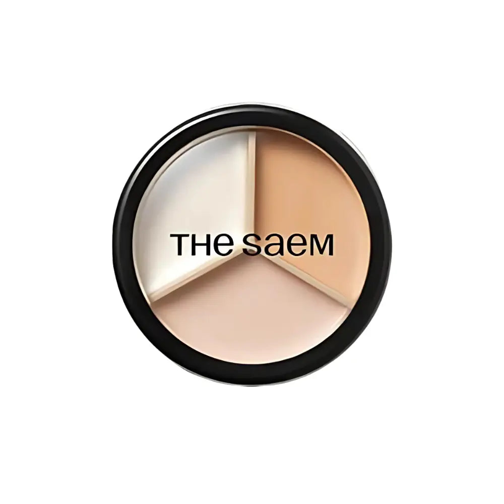 [THE SAEM] Cover Perfection Triple Pot Concealer  5 colors - SFOILER