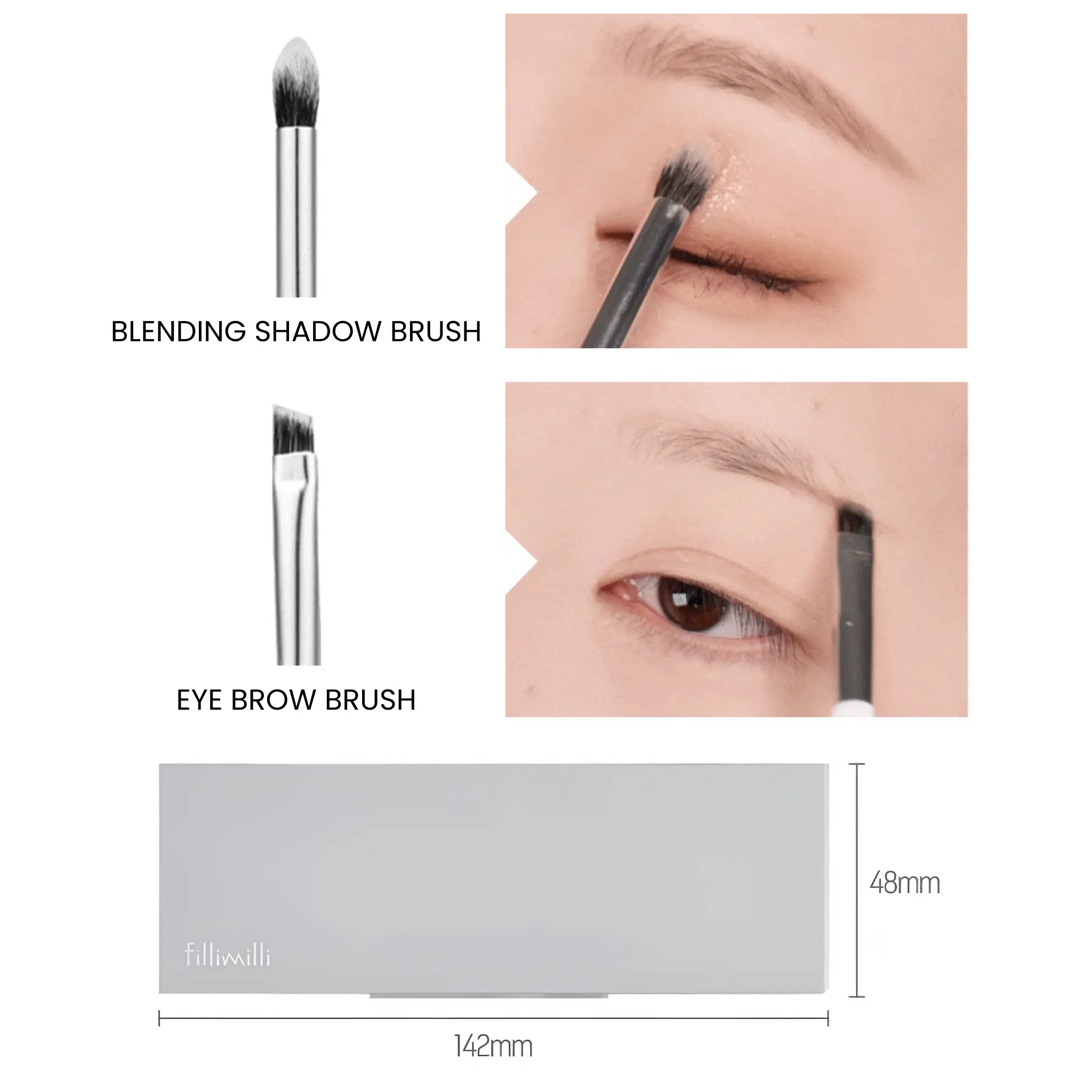 [FILLIMILLI] Fillimilli Eye Make Up Brush Set - SFOILER