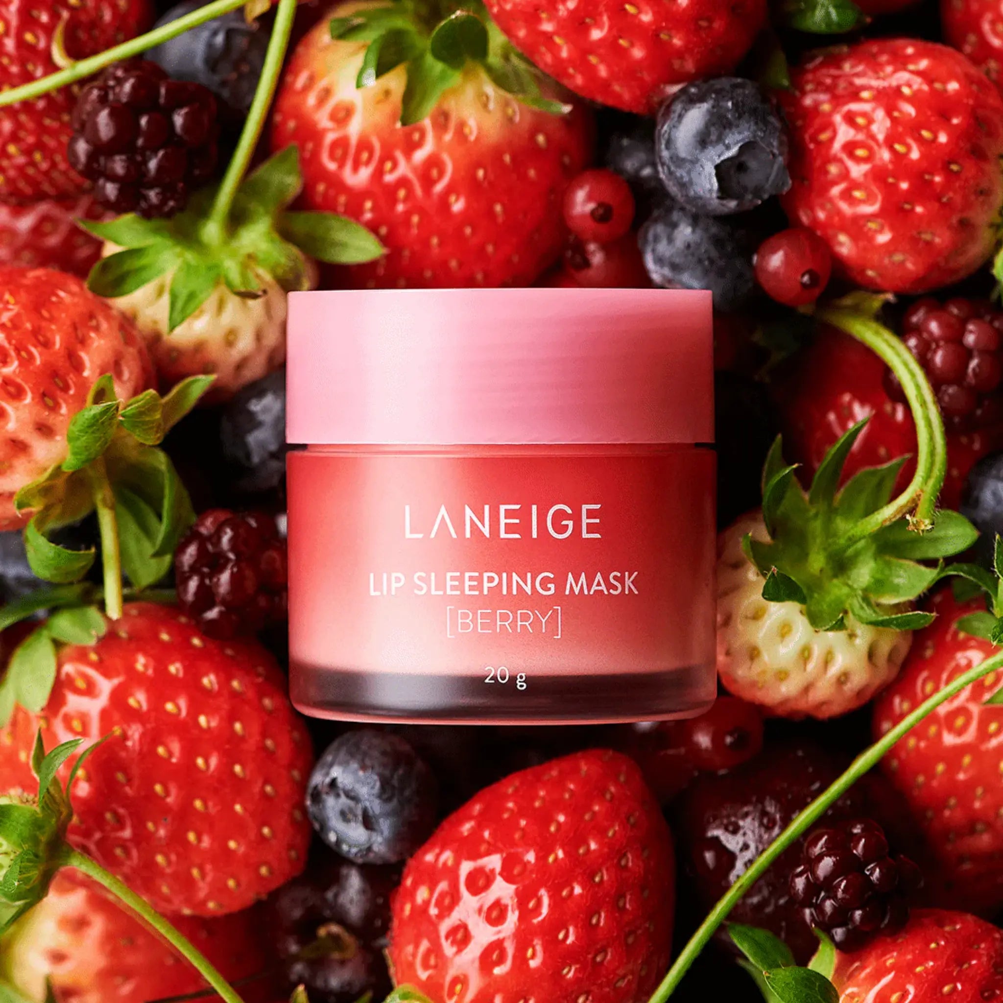 [LANEIGE] Lip Sleeping Mask_EX Berry Holiday Edition - 20g - SFOILER