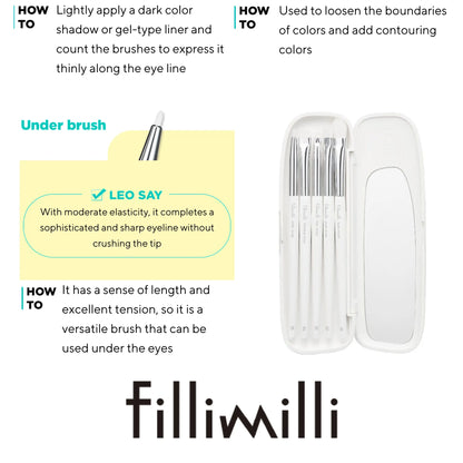 [FILLIMILLI] Fillimilli Eye Brush Pro Collection - SFOILER