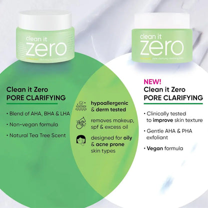 [BANILA CO] Clean It Zero Pore Clarifying Cleansing Balm Travel Kit - 3ml x 16ea - SFOILER