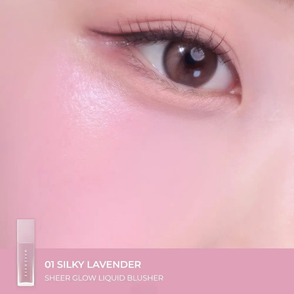 [WAKEMAKE] Sheer Glow Liquid Blusher - 5 colors / 7g - SFOILER