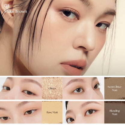 [MUZIGAE MANSION] Twist Pot Eye Palette – 5 colors / 4.5g - SFOILER