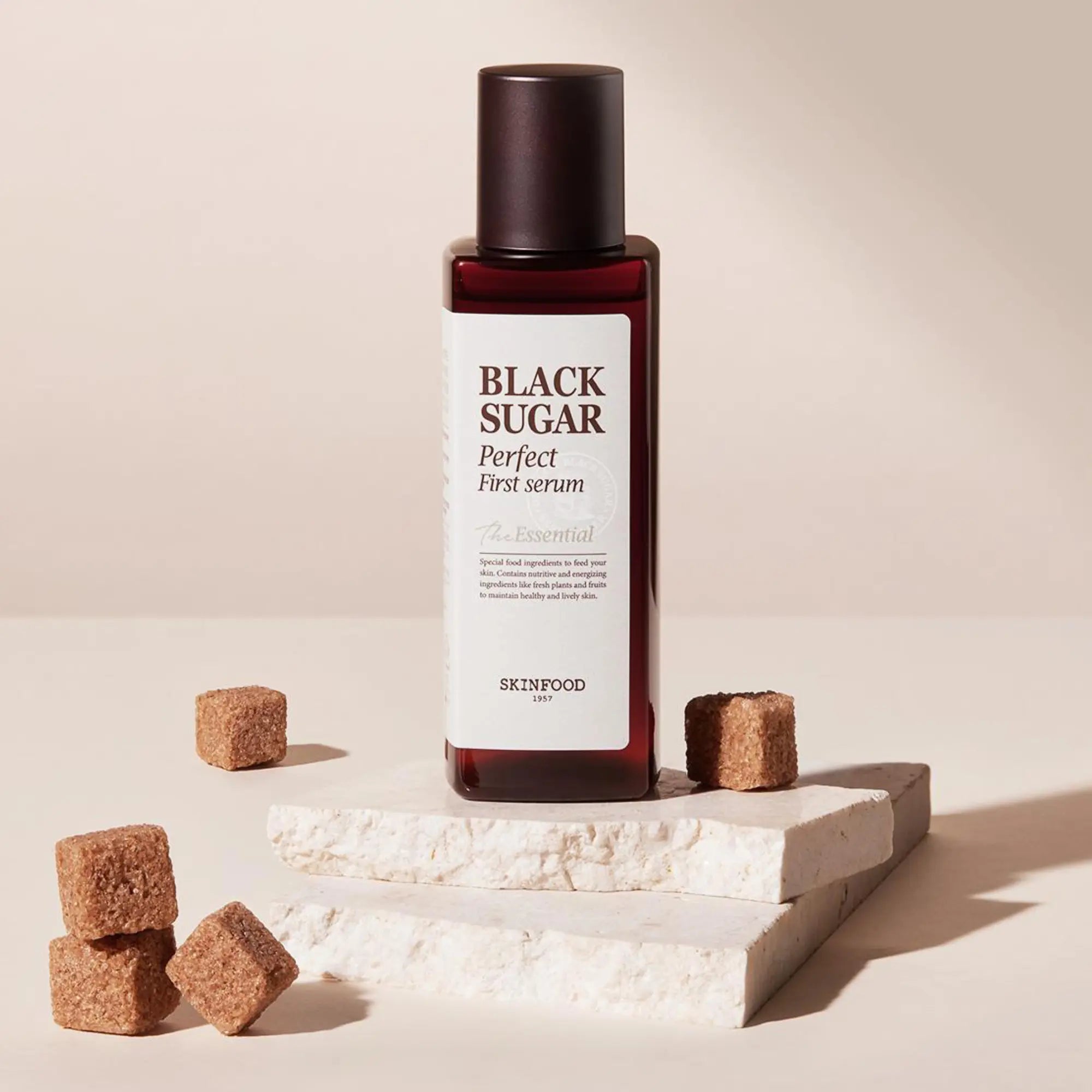 [SKINFOOD] Black Sugar Perfect First Serum The Essential - 150ml - SFOILER