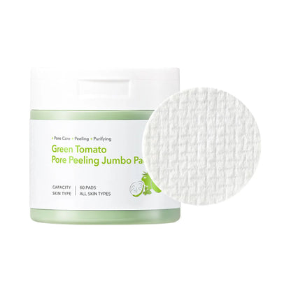 [SUNGBOON EDITOR] Green Tomato Pore Peeling Jumbo Pad  60pads / 120ml - SFOILER