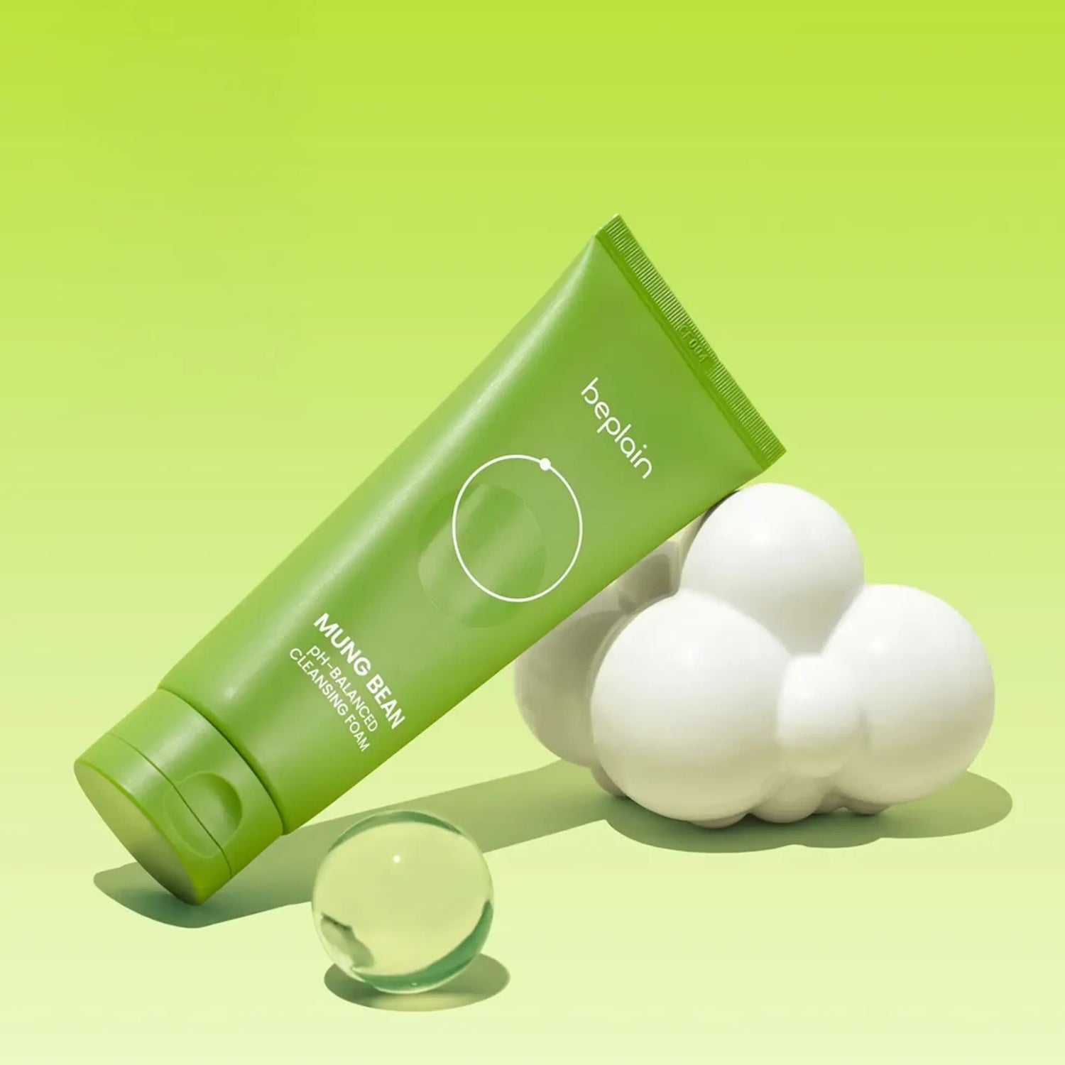 [beplain] Mung Bean pH-Balanced Cleansing Foam Special Set - 160ml