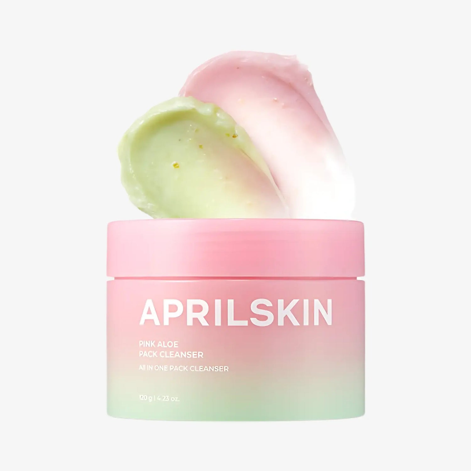 [APRILSKIN] Pink Aloe Pack Cleanser - 120g - SFOILER