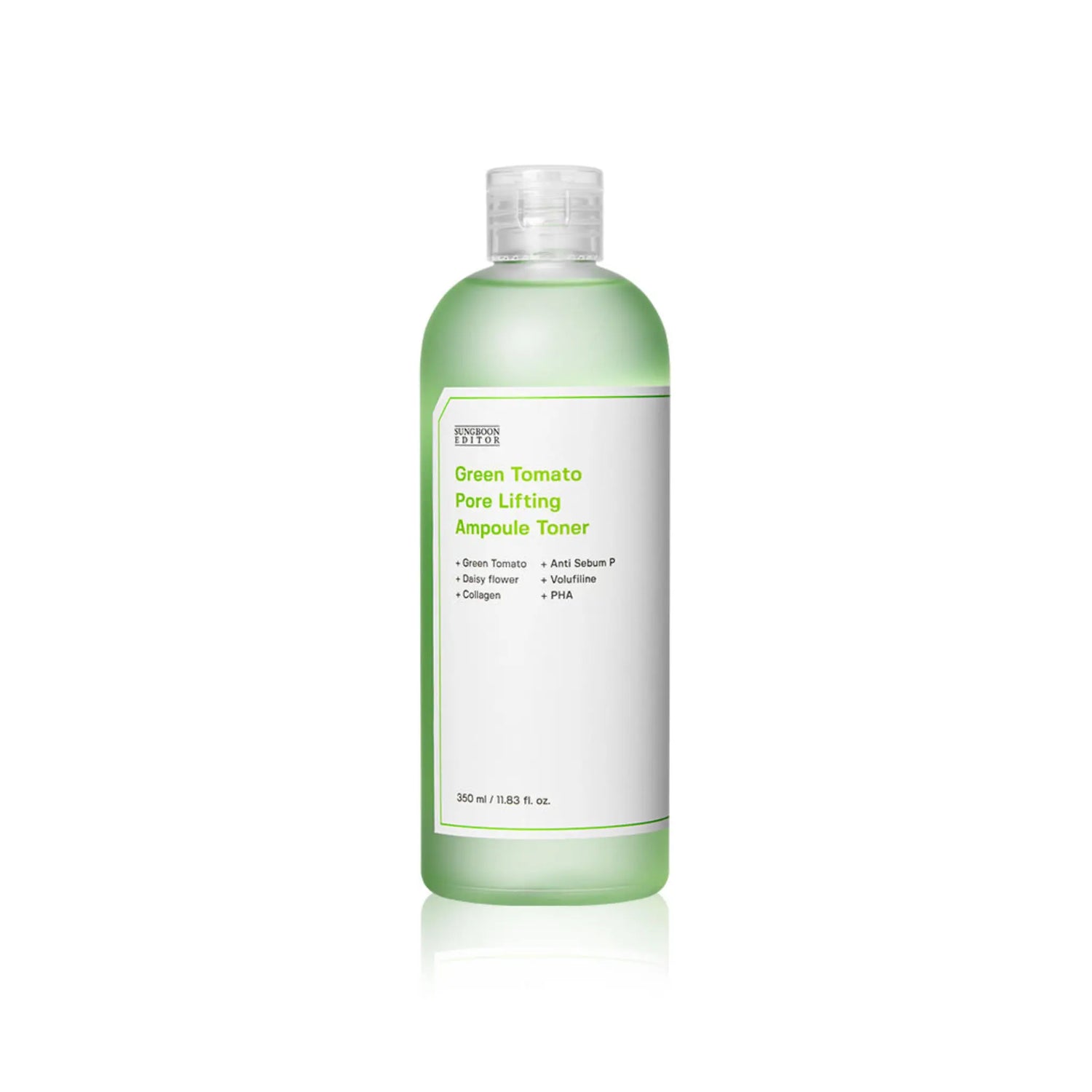 [SUNGBOON EDITOR] Green Tomato Pore Lifting Ampoule Toner  350ml - SFOILER