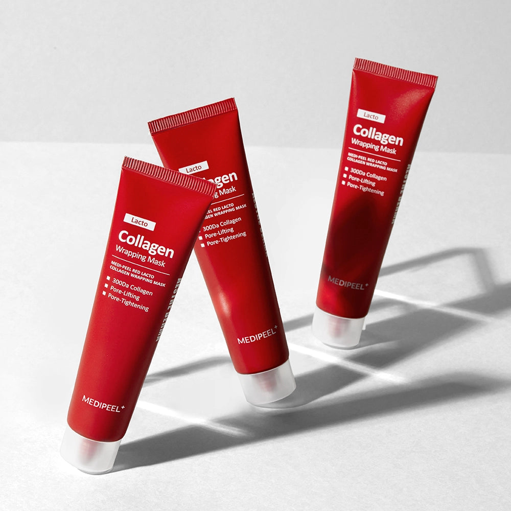 [MEDI-PEEL] Red Lacto Collagen Wrapping Mask Twin Pack - 70ml x 2 - SFOILER