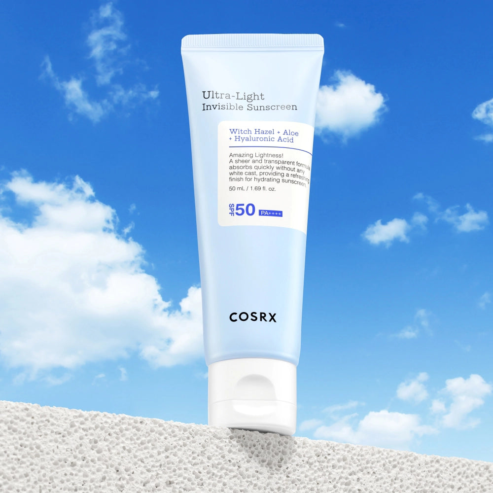 [COSRX] Ultra Light Invisible Sunscreen Twin Pack - 50ml x 2 - SFOILER