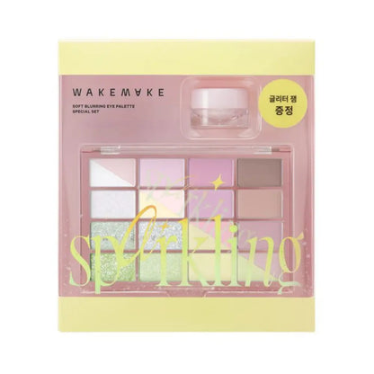 [WAKEMAKE] Soft Blurring Eye Palette Special Set  5 colors / 14g - SFOILER