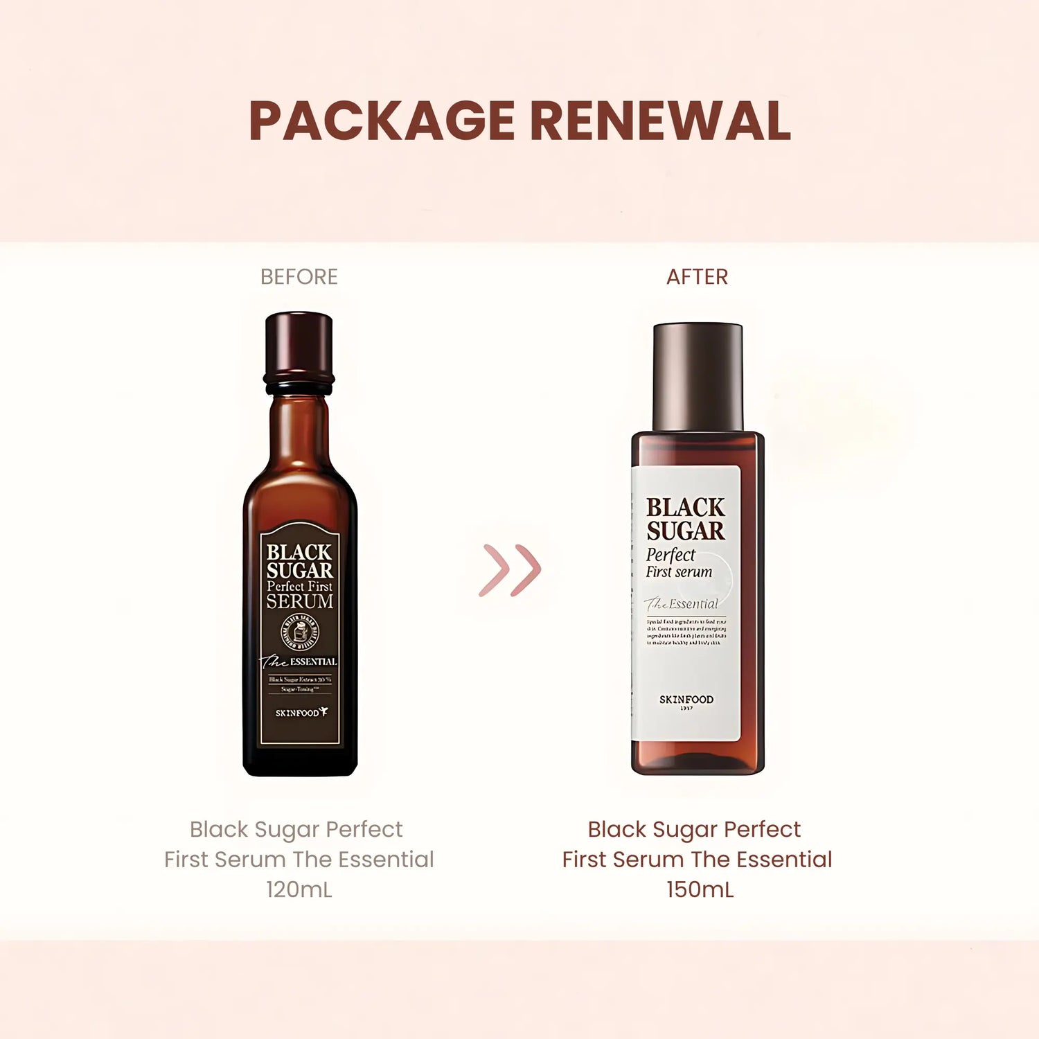 [SKINFOOD] Black Sugar Perfect First Serum The Essential - 150ml - SFOILER