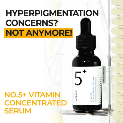 [NUMBUZIN] No.5+ Glutathione Vitamin Concentrated Serum Twin Pack - 30ml x 2 - SFOILER