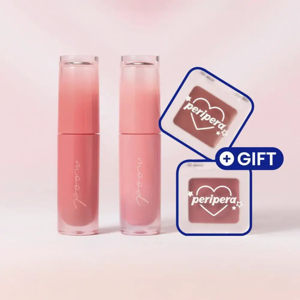 [PERIPERA] Ink Mood Glowy Tint Holiday Edition  2 colors / 4g + Sheer Blur Color Balm - SFOILER