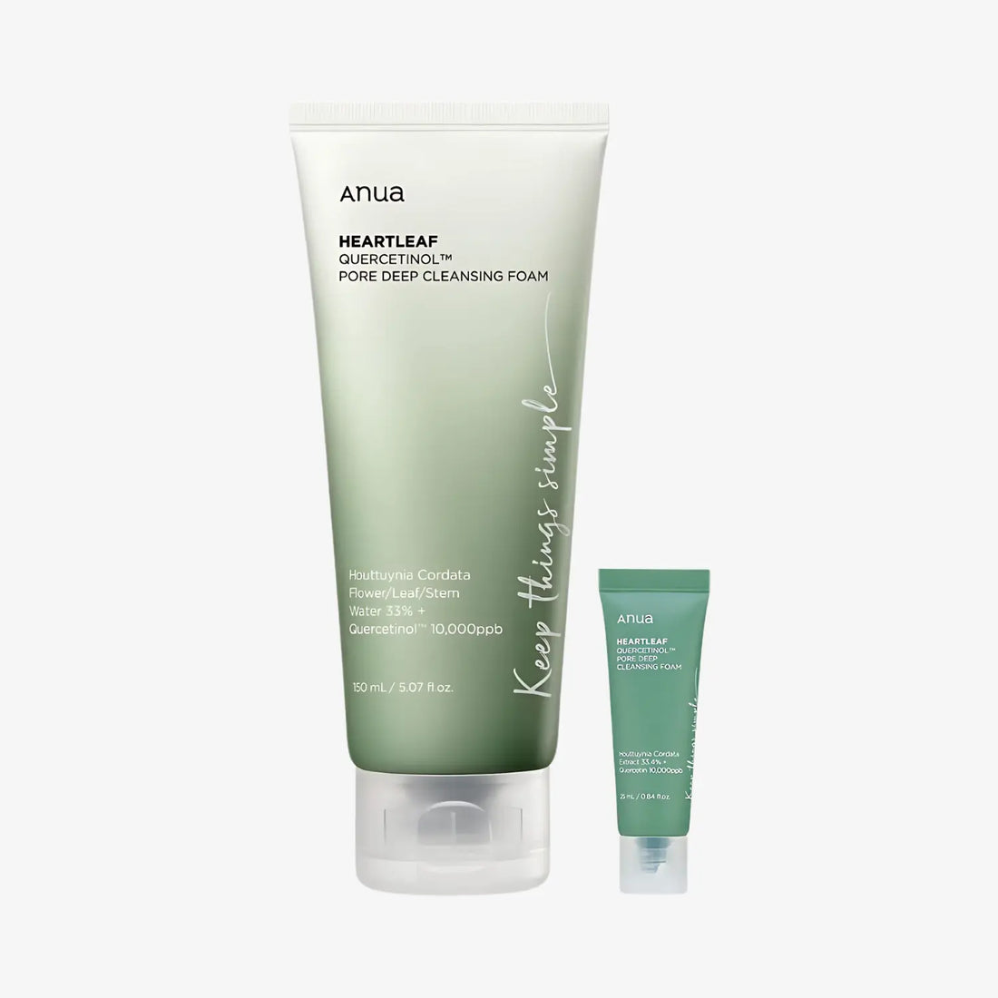 [ANUA] Heartleaf Quercetinol Pore Deep Cleansing Foam Special Set - 150ml