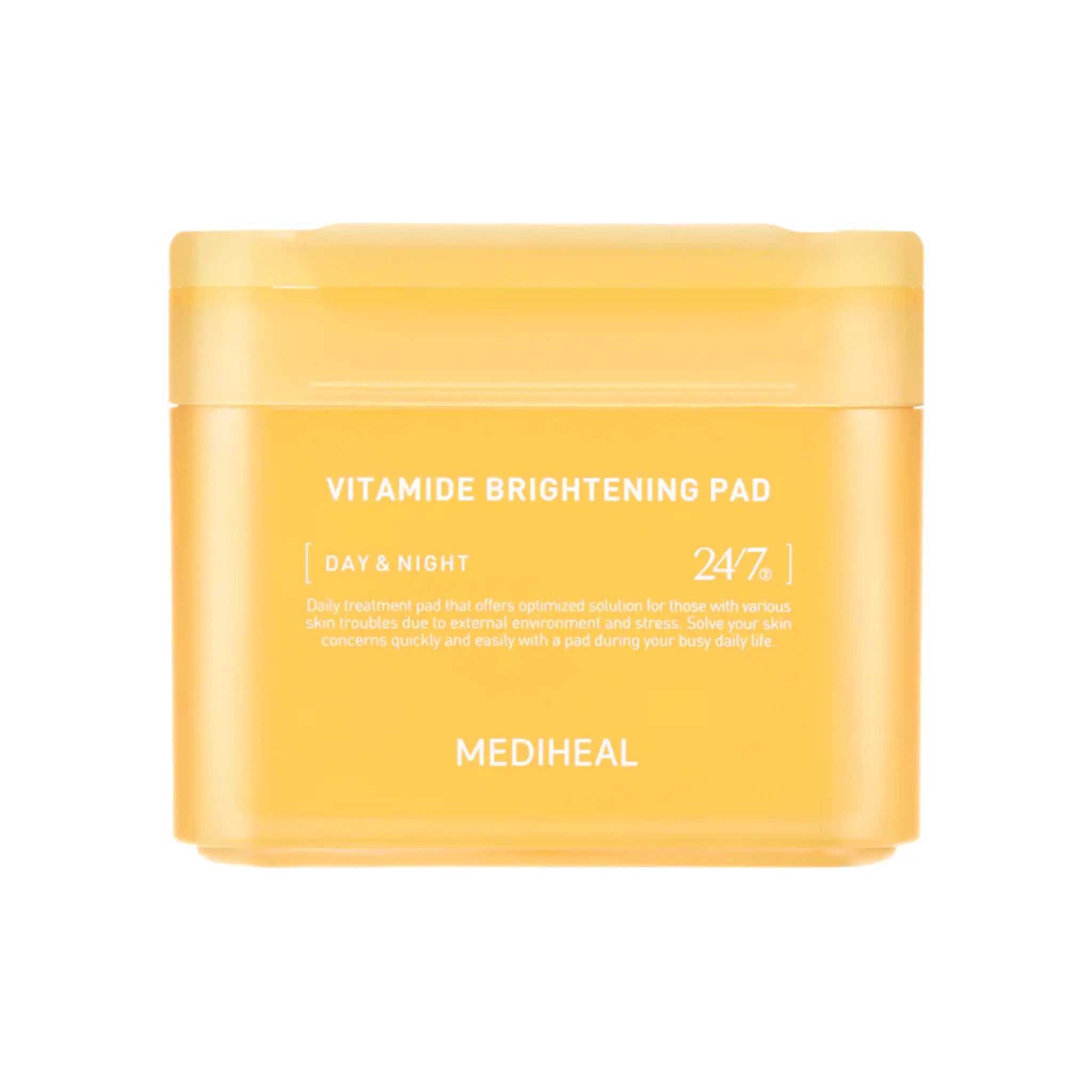 [MEDIHEAL] Vitamide Brightening Pad - 100 pads / 180ml - SFOILER