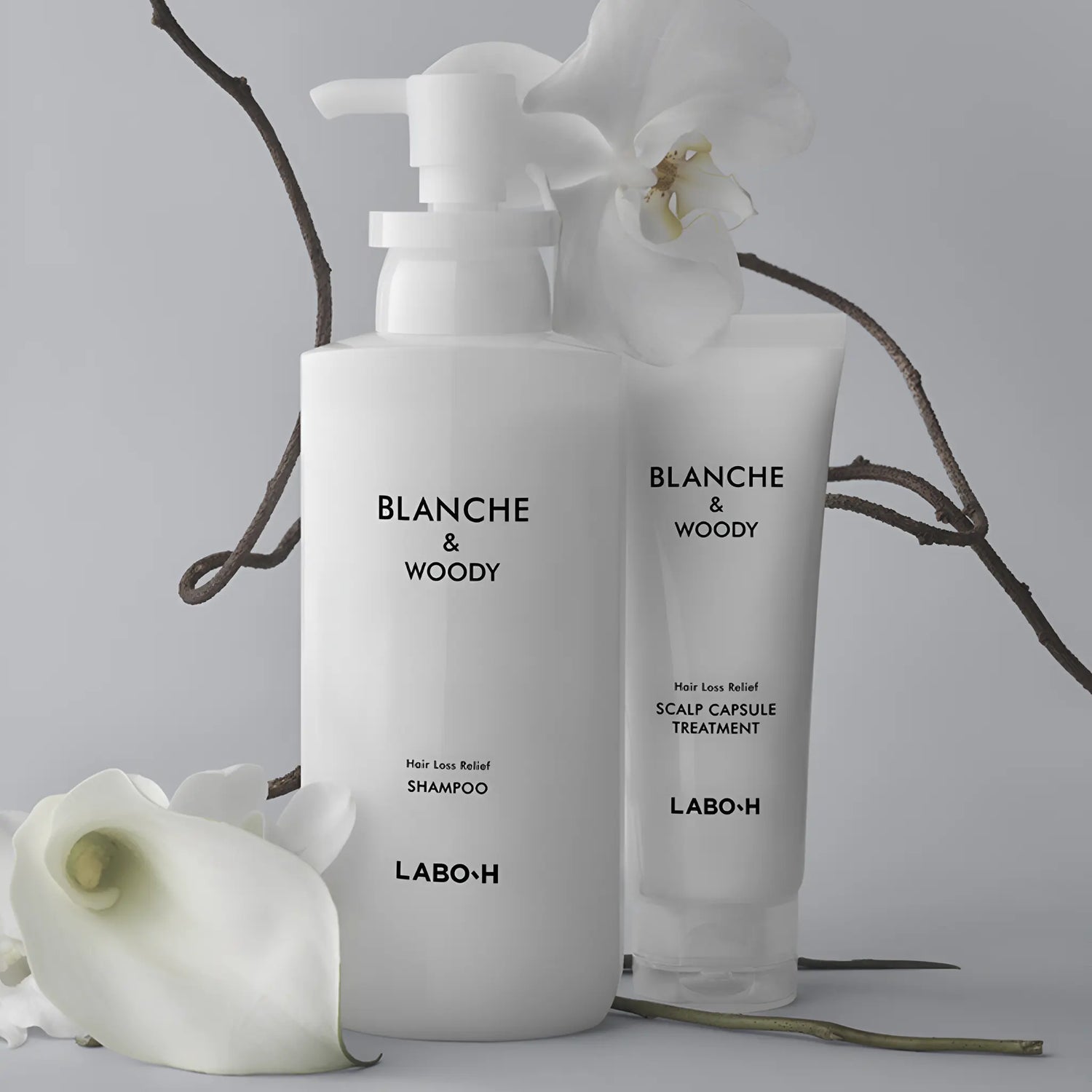 [LABO-H] Hair Loss Relief Scalp Strengthening Blanche &amp; Woody Special Set