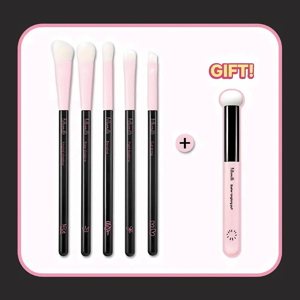 [FILLIMILLI] Fillimilli Eye Make Up Brush Set Holiday Edition - SFOILER