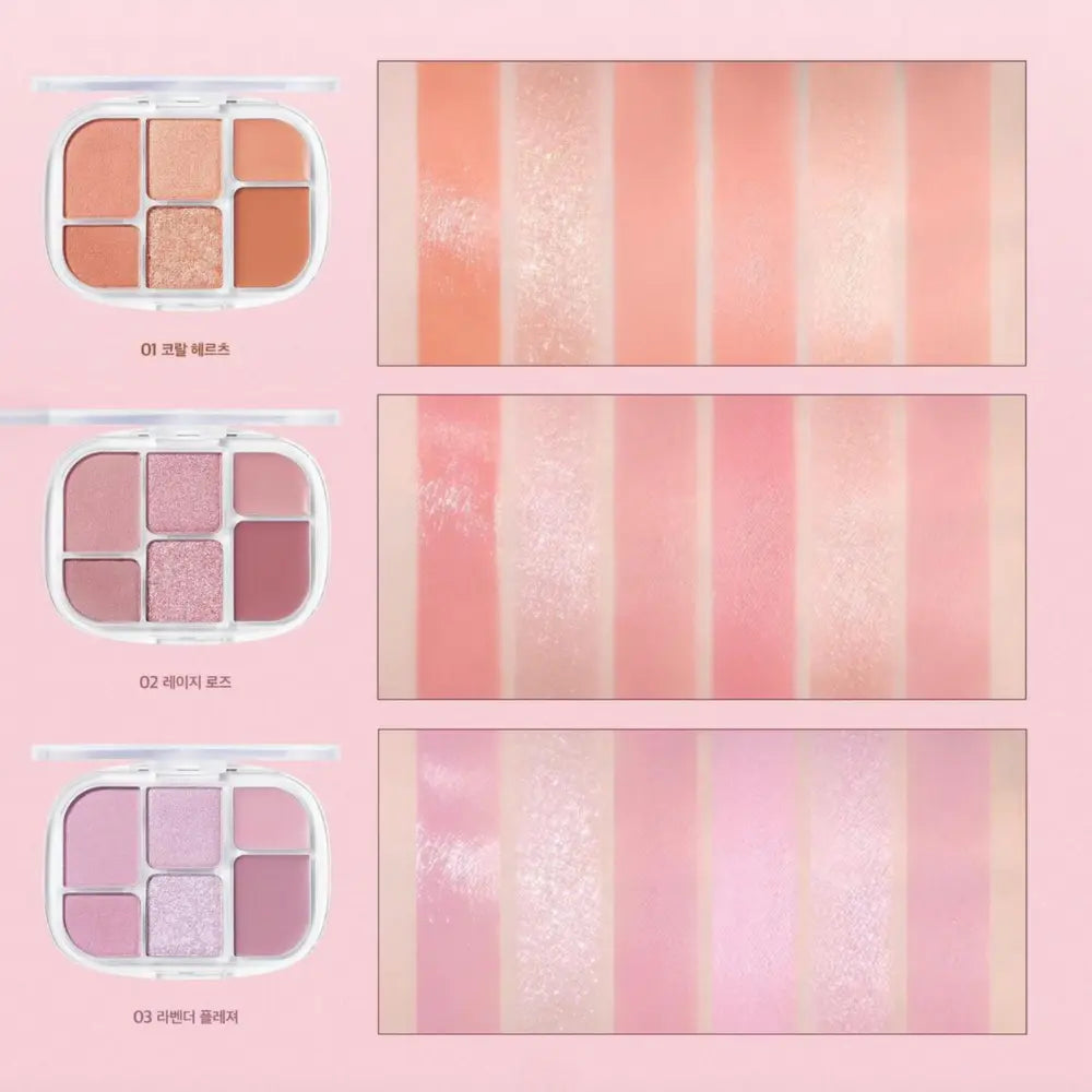 [WAKEMAKE] Soft Sheer Multi Palette - 3 colors / 6.4g - SFOILER