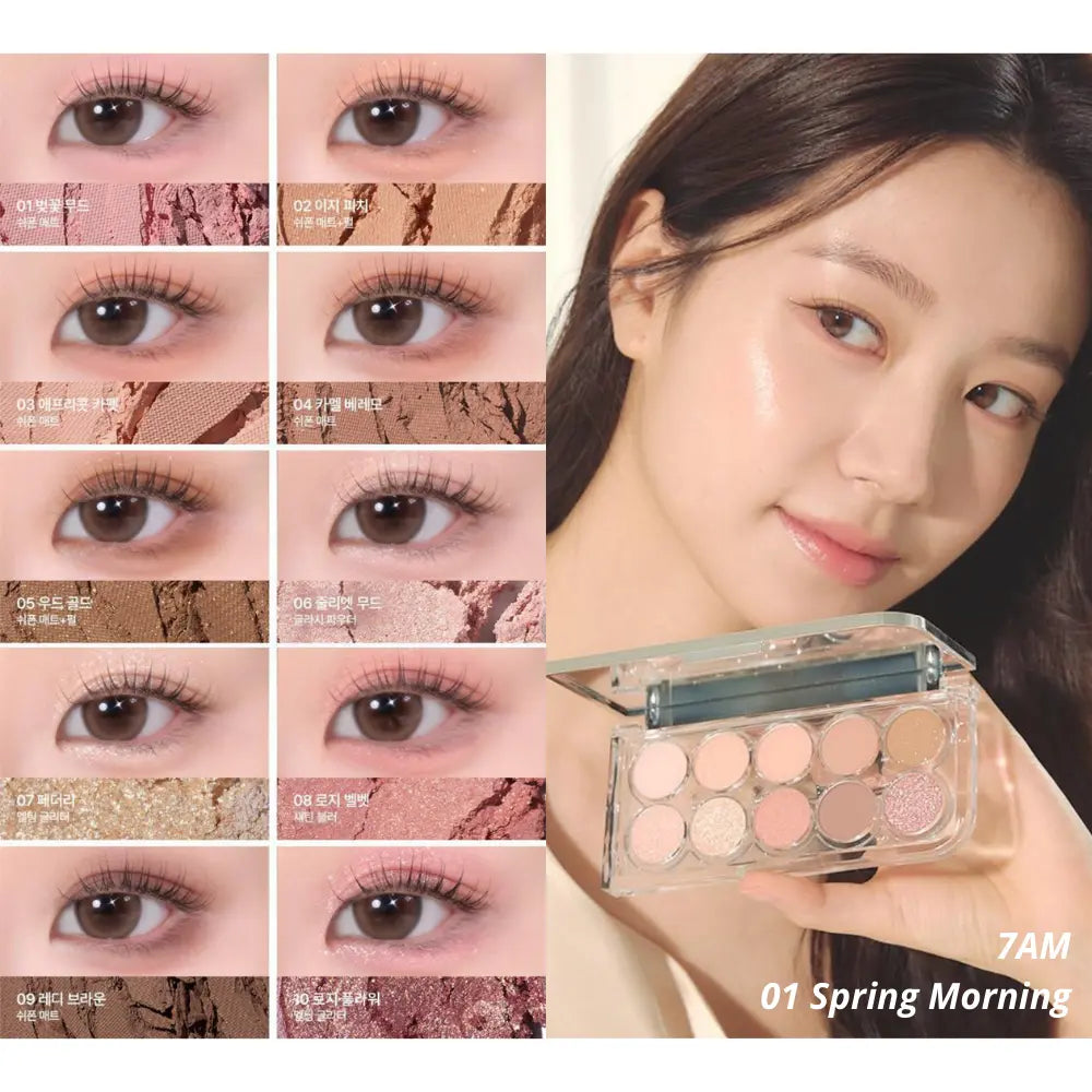 [LUMMIR] Light On Eye Shadow Palette - 5 colors / 5.9g - SFOILER