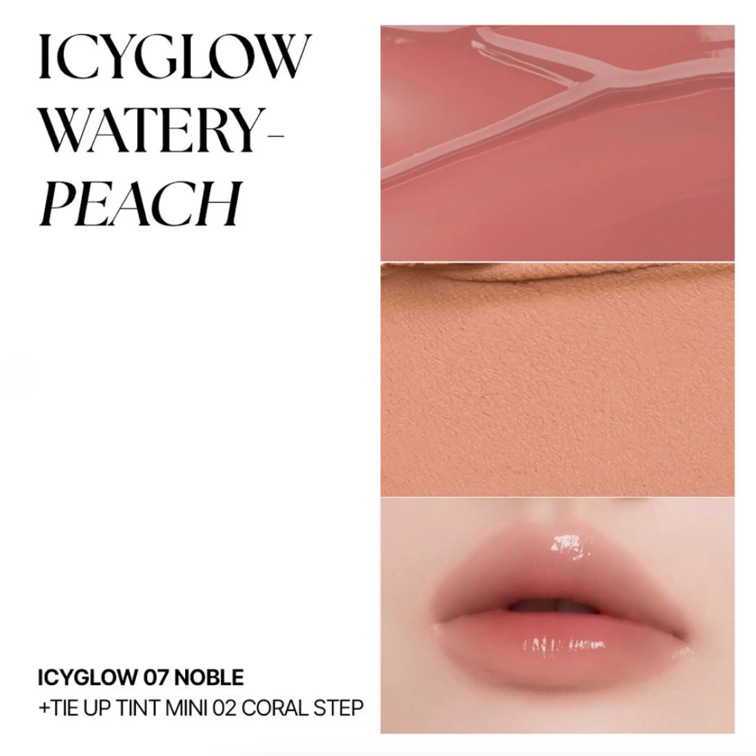 [MUZIGAE MANSION] Icy Glow Tint Special Set – 2 colors / 5ml - SFOILER