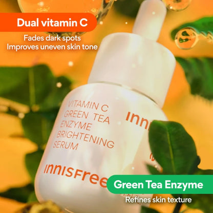 [INNISFREE] Green Tea Enzyme Vitamin C Brightening Serum Holiday Edition - SFOILER