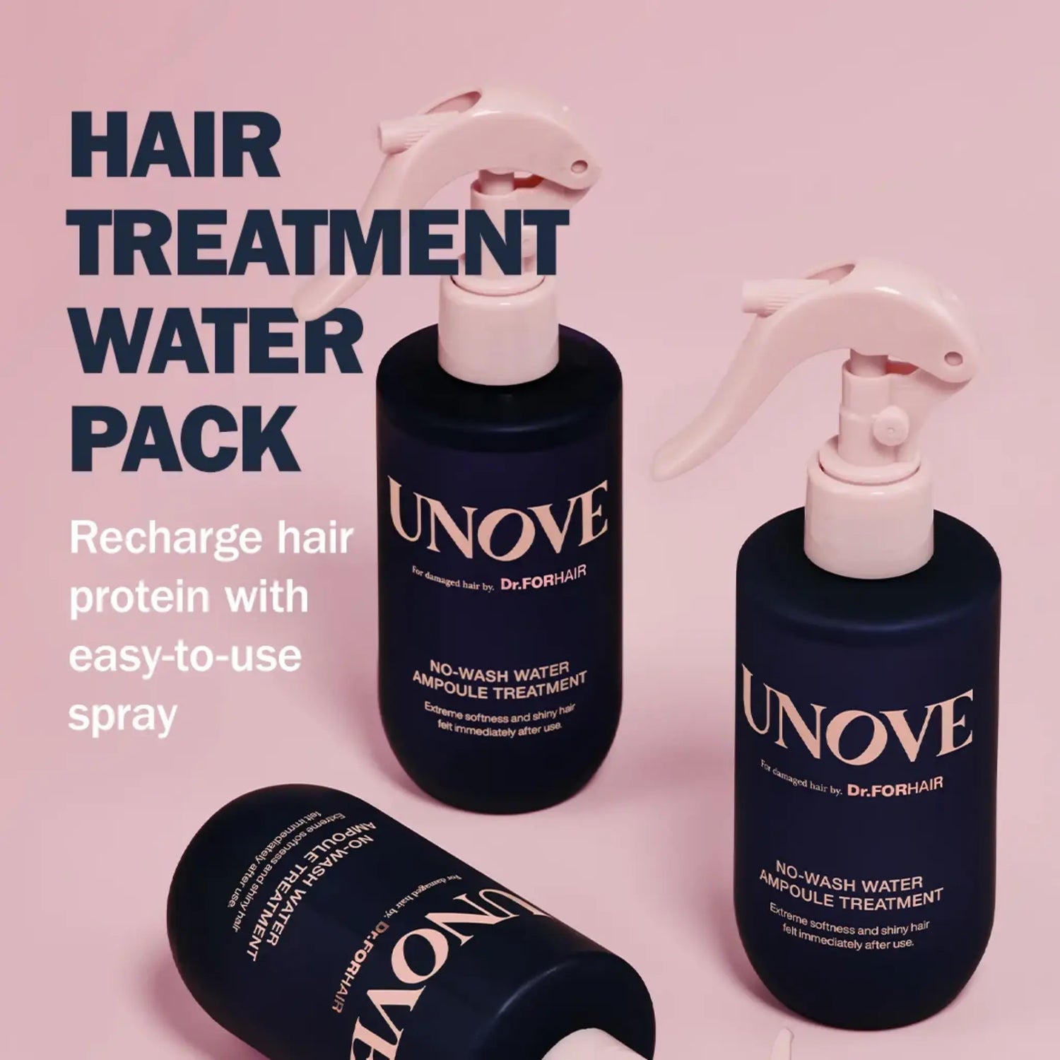 [DR.FORHAIR] UNOVE No Wash Water Ampoule Treatment Special Set - SFOILER