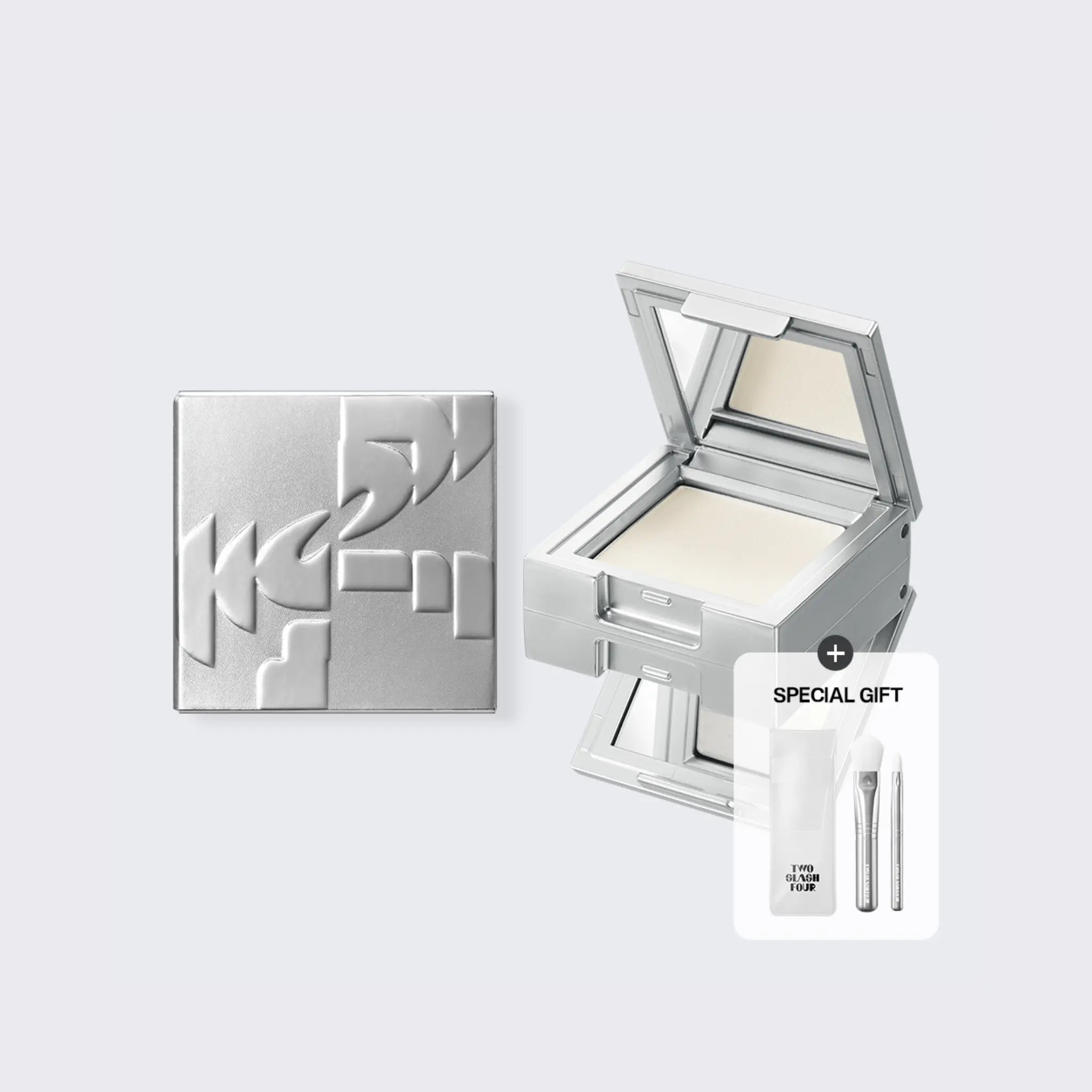 [TWO SLASH FOUR] Strobing Face Cube White Special Set  3.4g - SFOILER