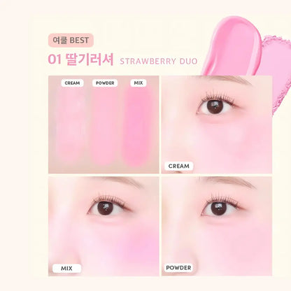 [COLORGRAM] Tintin Dory Duo Blusher Special Set - 2 colors - SFOILER