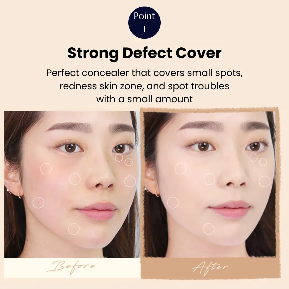 [WAKEMAKE] Defining Cover Concealer  6 colors / 6g - SFOILER