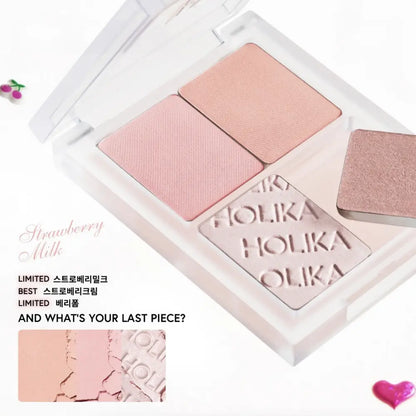 [HOLIKA HOLIKA] My Fave Piece Eyeshadow Holiday Edition - 2 colors / 1.8g x 3 - SFOILER