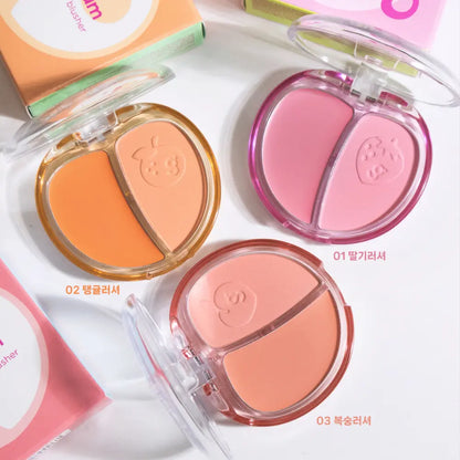 [COLORGRAM] Tintin Dory Duo Blusher - 3 colors / 5g - SFOILER