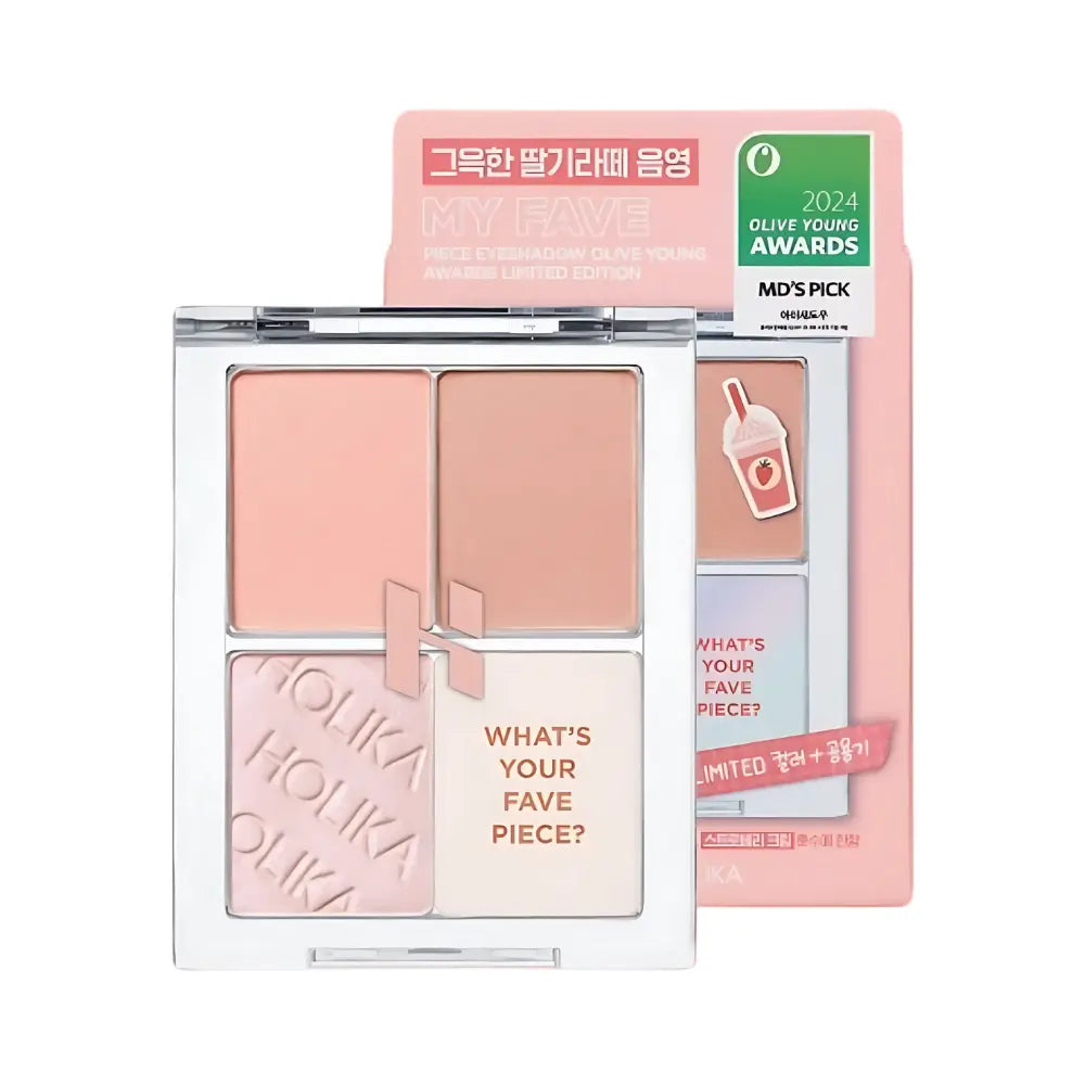 [HOLIKA HOLIKA] My Fave Piece Eyeshadow Holiday Edition - 2 colors / 1.8g x 3 - SFOILER