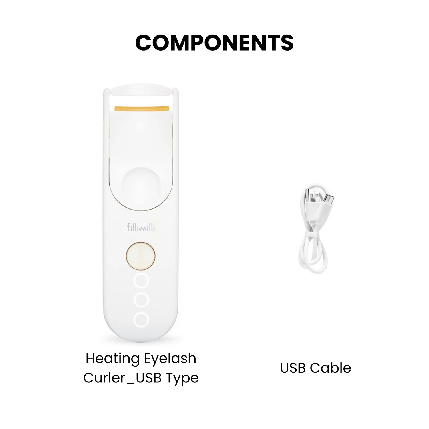 [FILLIMILLI] Heating Eyelash Curler 2 types - SFOILER