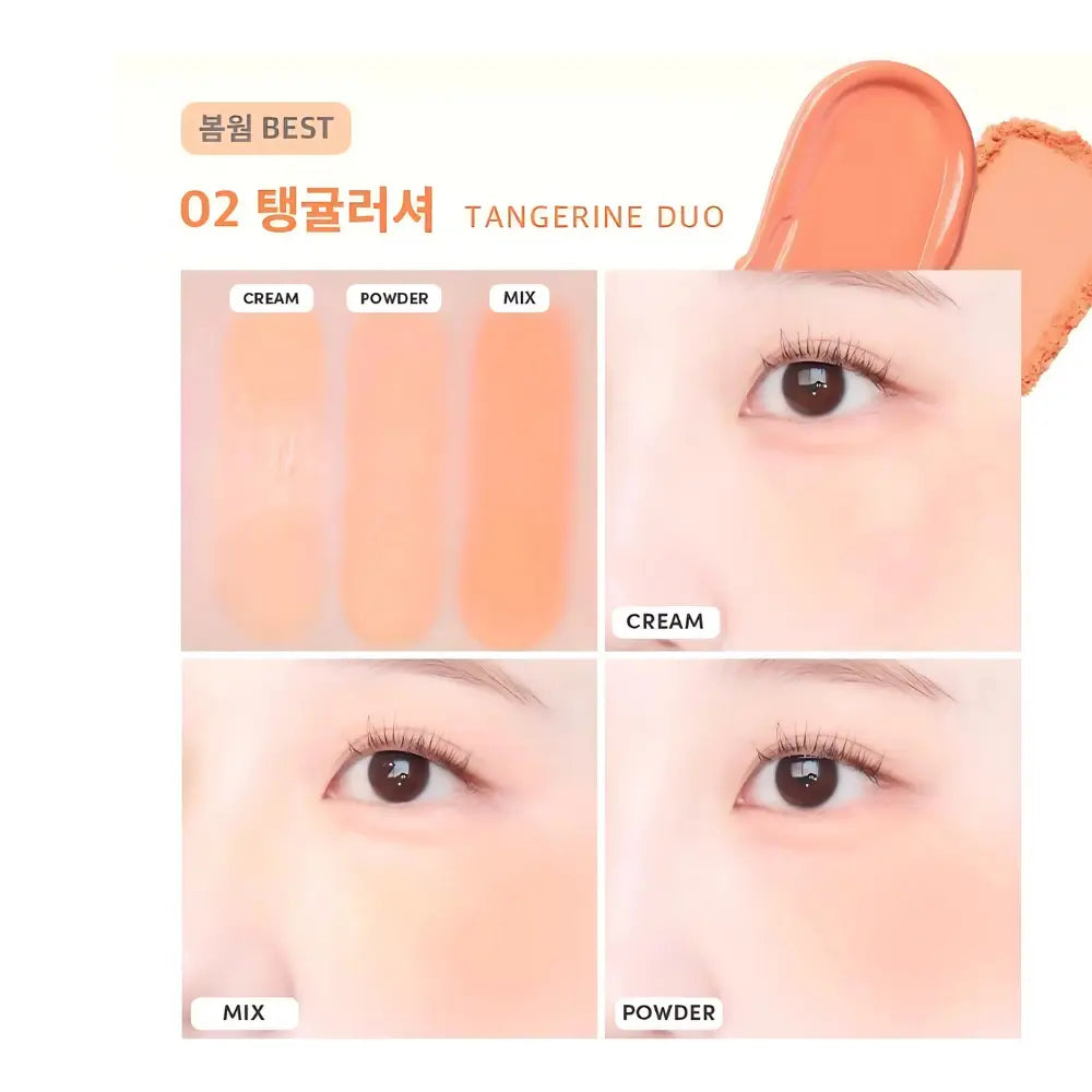 [COLORGRAM] Tintin Dory Duo Blusher - 3 colors / 5g - SFOILER