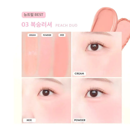 [COLORGRAM] Tintin Dory Duo Blusher - 3 colors / 5g - SFOILER