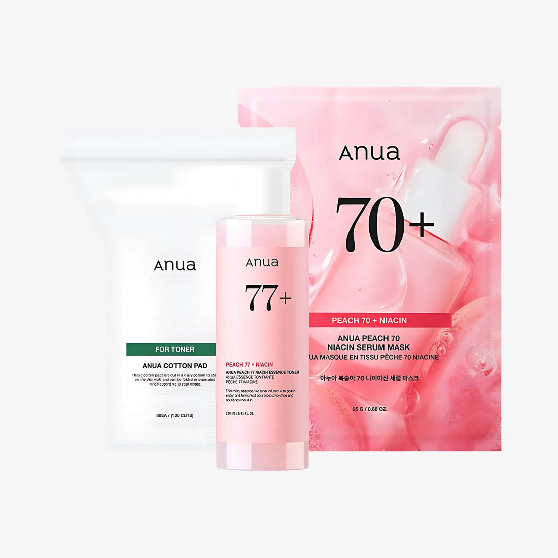 [ANUA] Peach 77 Niacin Essence Toner Special Set