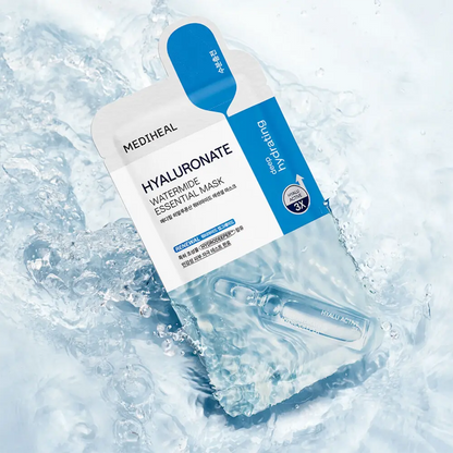 [MEDIHEAL] Hyaluronate Watermide Essential Mask Sheet Special Set – 10ea + 1ea - SFOILER