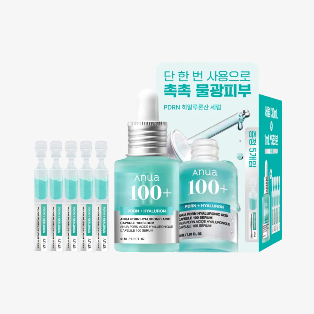 [ANUA] PDRN Hyaluronic Capsule 100 Serum Special Set - 30ml