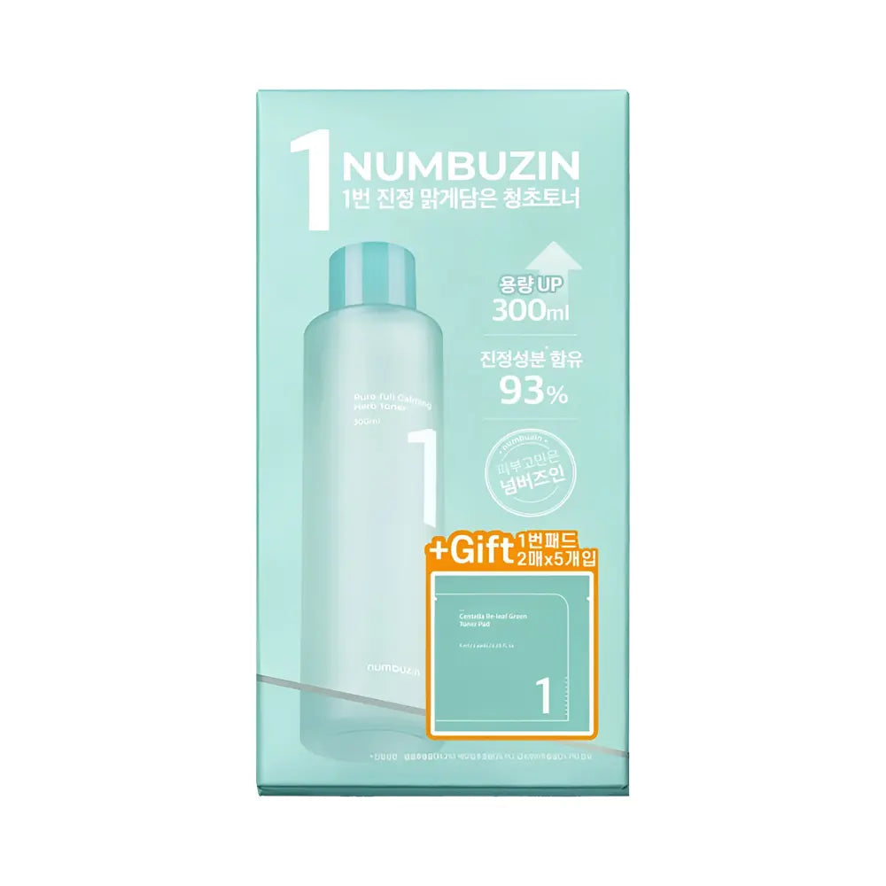 [NUMBUZIN] No.1 Pure-full Calming Herb Toner Special Set - SFOILER