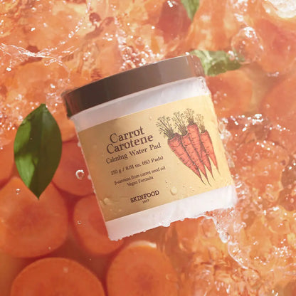 [SKINFOOD] Carrot Carotene Calming Water Pad Special Set - SFOILER