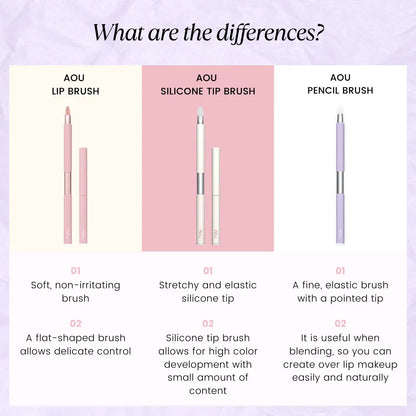 [AOU] Silicone Tip Brush - SFOILER