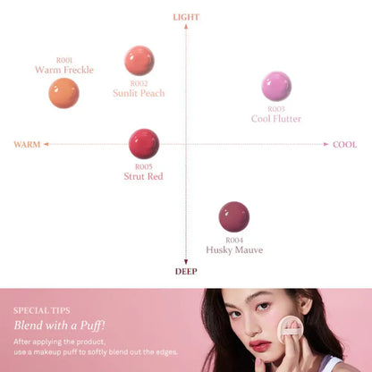 [HINCE] Dewy Liquid Cheek - 5 colors / 6ml - SFOILER