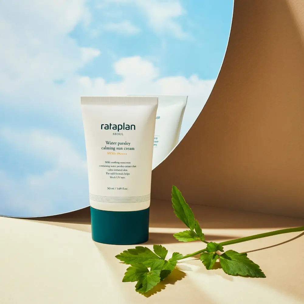 [RATAPLAN] Water Parsley Calming Sun Cream SPF50 PA++++ Special Set - SFOILER