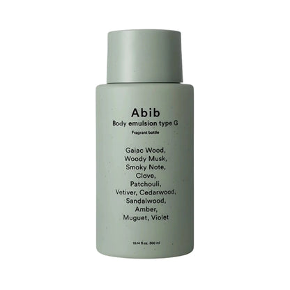 [ABIB] Body Emulsion Type S, G, R Fragrant Bottle - 3 scents / 300ml - SFOILER