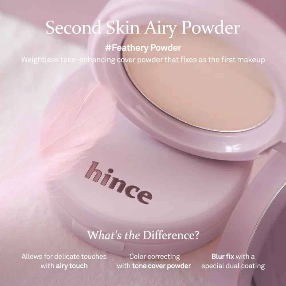 [HINCE] Second Skin Airy Powder - 2 colors / 12g - SFOILER